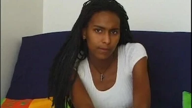 Негритяночка во второй раз пришла к Вудману, всё-таки согласившись потрахаться в жопу