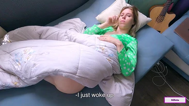 Выебал тётю Свету, насмотревшись на её сочные булки